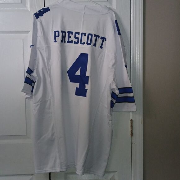 Dak Prescott Cowboys Man of the Year onfield Engineered Jersey Sz XXXL NWT - Picture 9 of 11